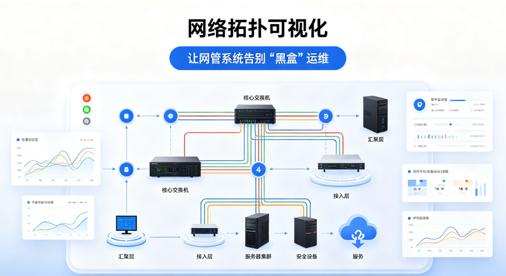 网络拓扑可视化，让网管系统告别“黑盒”运维